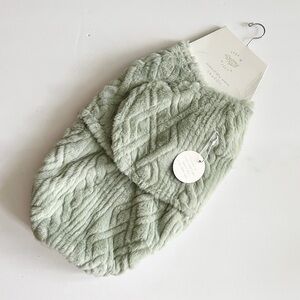 Cozy Mint Green Newborn Swaddle